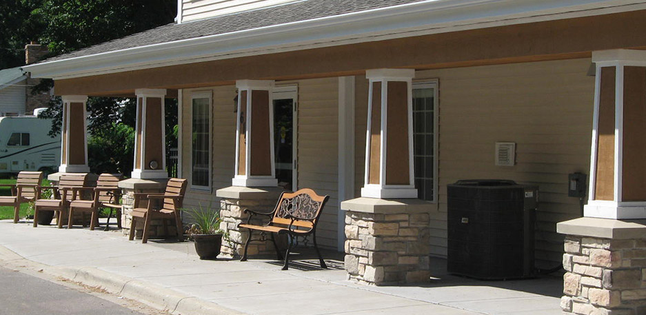 Adult Day Center outdoor seating