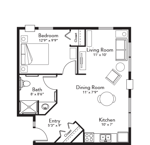 Floor Plan Assisted Living Niagara