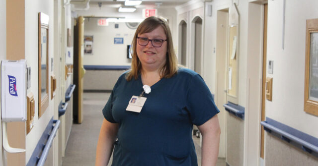 Cassia caregiver at Park View Health Care Center participating in the Minnesota Dual Training Grant program